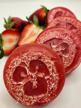 Load image into Gallery viewer, Glycerine soap with loofah