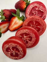 Load image into Gallery viewer, Glycerine soap with loofah