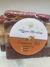Load image into Gallery viewer, Cinnamon Roll Artisan soap