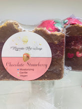 Load image into Gallery viewer, Chocolate Strawberry Artisan Soap