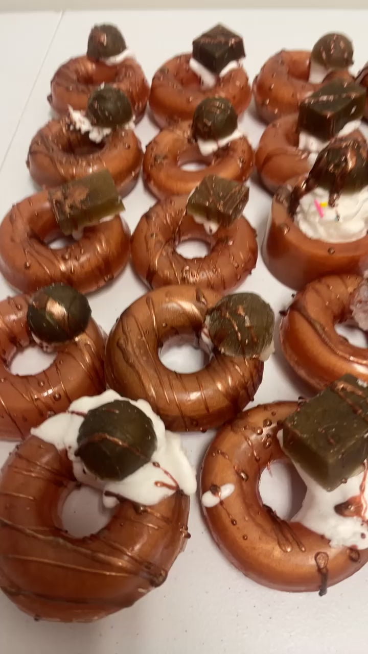 Chocolate donut glycerin soap