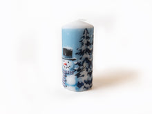 Load image into Gallery viewer, Decoupage Pillar Candles
